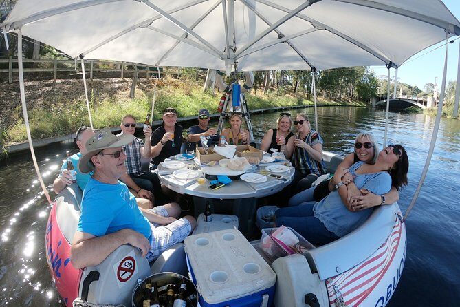 Adelaide 2-Hour BBQ Boat Hire for 7-10 People - BBQ Buoys setup: what you get so you can focus on food and people
