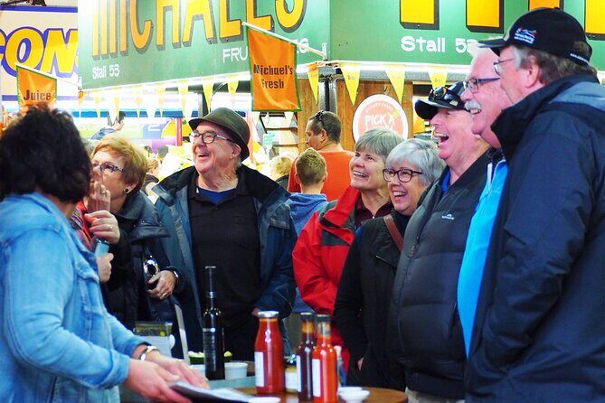 Adelaide Central Market Delicious Lunch Tour - Lunch with wine: turning samples into a real meal