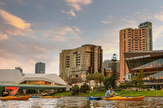 Adelaide City Kayak Tour - Stop 2: Adelaide Festival Centre and the city spine