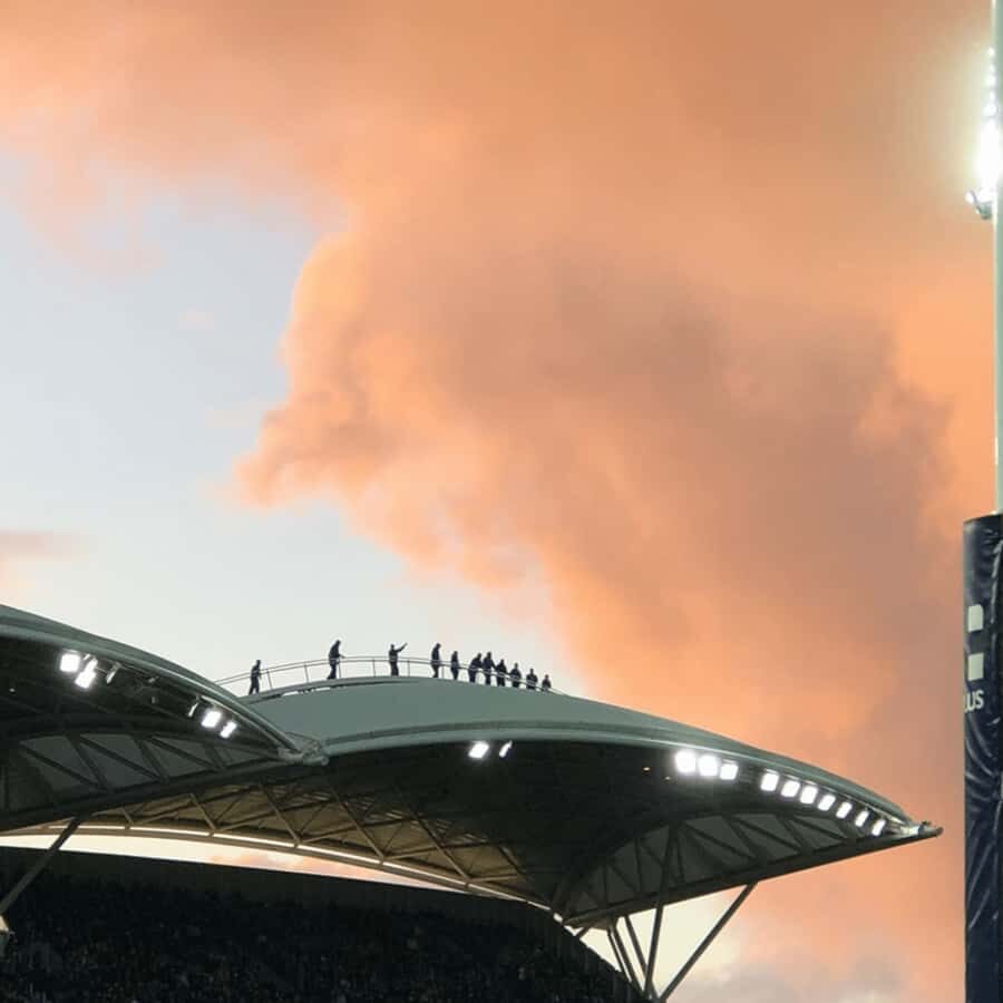 Adelaide: Sunset Rooftop Tour at Adelaide Oval - RoofClimb Twilight: what you’re really signing up for