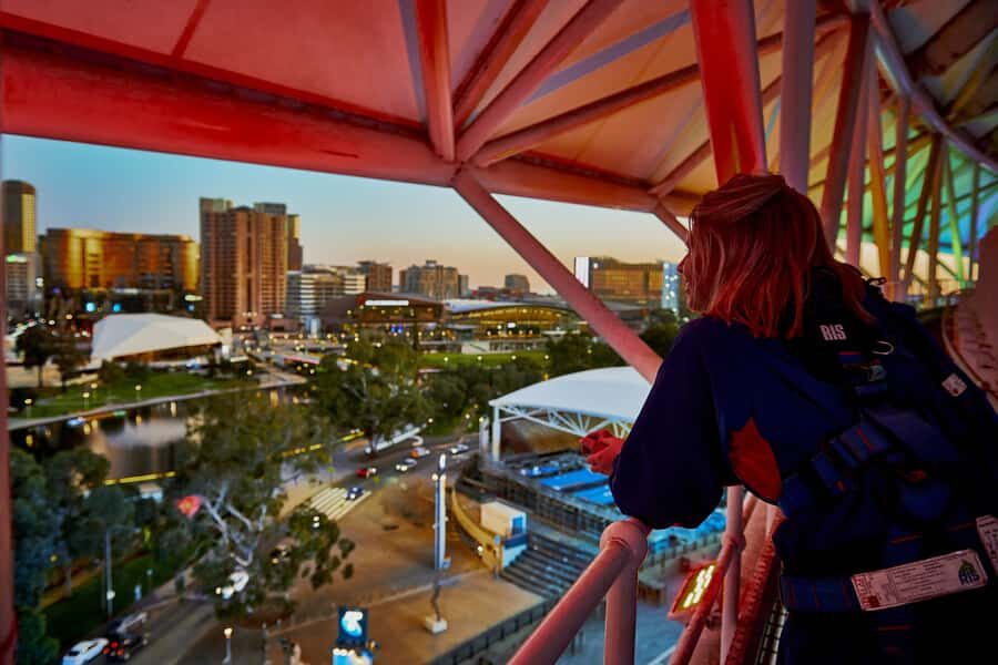 Adelaide: Sunset Rooftop Tour at Adelaide Oval - Climbing Adelaide Oval’s roof: the thrill part, controlled