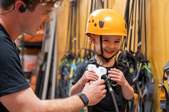 An exciting, Tree Top Adventure for Our Littlest Adventurers - The Yellow, Blue, and Orange Tree-Top Courses