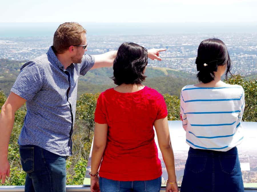 From Adelaide: Adelaide Hills, Hahndorf & Mount Lofty Tour - The scenic drive through Crafers, Stirling, Aldgate, and Bridgewater