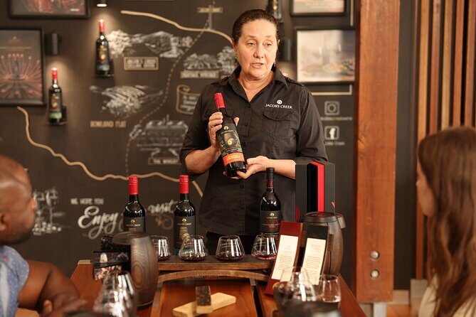 Jacob's Creek Double Barrel Experience - Rowland Flat to the Barossa: where this tasting starts