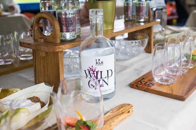 Kangaroo Island Spirits Gin Tasting Cruise - Popeye Boat on the Torrens: the easy setup that makes tasting feel natural