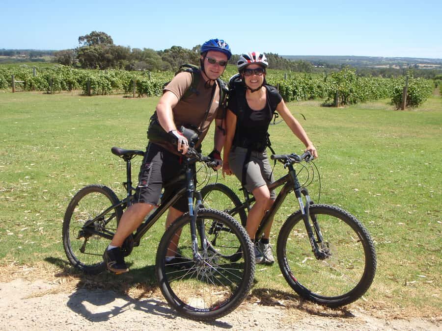 Mclaren Vale Hills Vines and Wines Bike Tour from Adelaide - Lunch: the local produce platter that keeps the day human