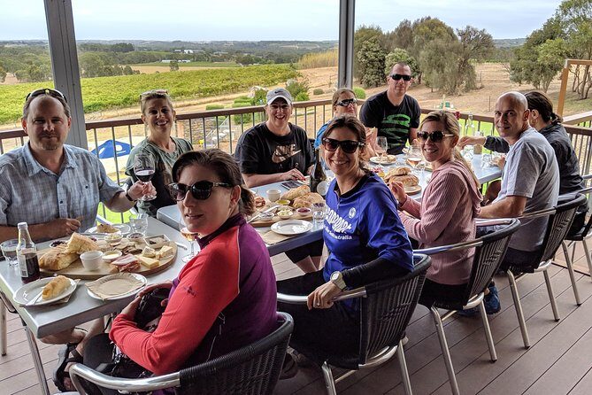 McLaren Vale Wine Tour by Bike - Lunch with local produce: the meal that keeps the day on track