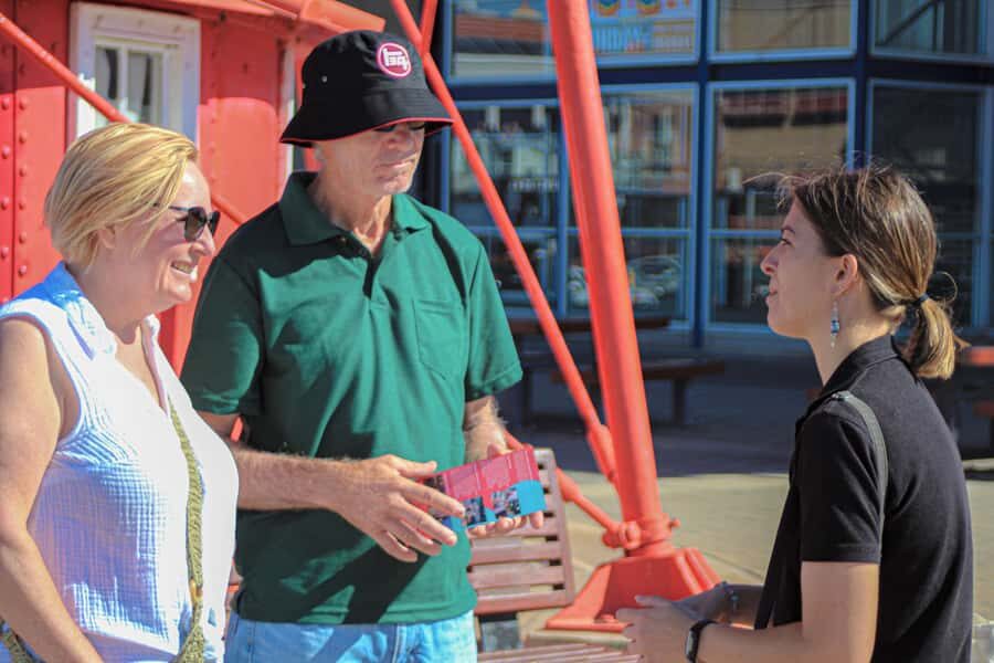 Port Adelaide: Walking Tour with Food Tasting & Drinks - Entering Port Misery: The ferry loading dock start