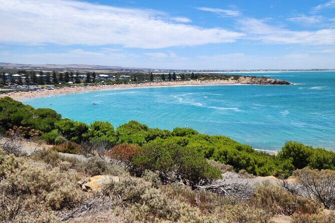 Premium Victor Harbor, Port Elliot and d'Arenberg Minibus Tour - Boomer Beach rocks: the fun part with a little caution