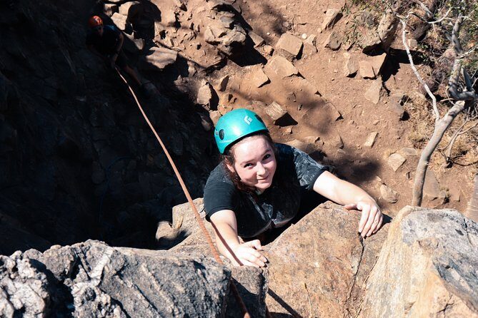 Rock Climbing and Abseiling in Adelaide - Morialta Gorge is the real star of this Adelaide climb day