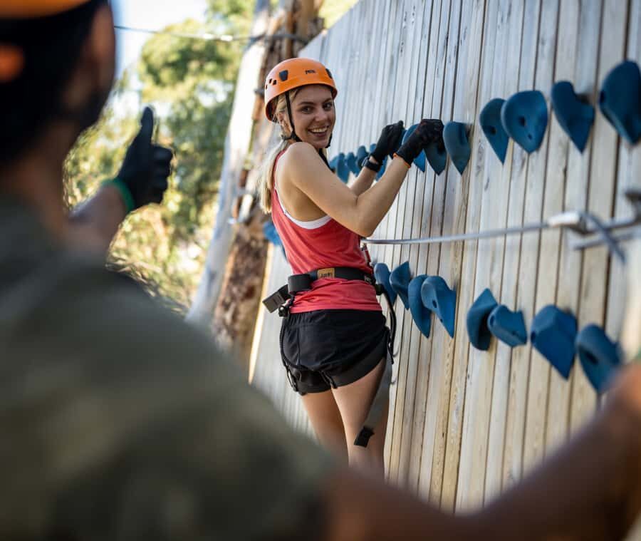 TreeClimb Adelaide: Thrilling Climb For Adventurers - The Grand Course: five levels and 52 challenges
